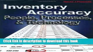 [Download] Inventory Accuracy: People, Processes,   Technology Kindle Free