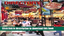 [PDF] Directory of Major Malls - 2000, 21st edition E-Book Free