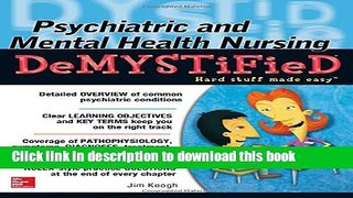 [Download] Psychiatric and Mental Health Nursing Demystified Kindle Free