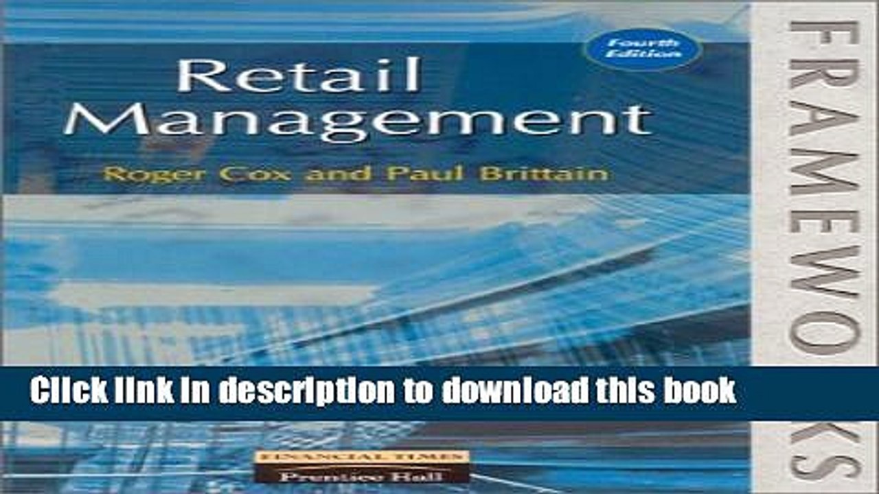 Download Retail Management E-Book Free