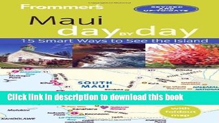 [Popular] Frommer s Maui day by day Paperback Free