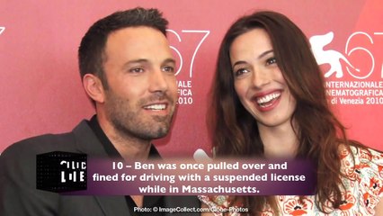Ben Affleck - Top 10 Fun Facts