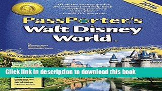[Popular] PassPorter s Walt Disney World 2016 Paperback Free