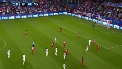 Marco Asensio Amazing Goal - Real Madrid vs Sevilla 1-0 (UEFA Super Cup) HD
