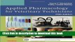 [Download] Applied Pharmacology for Veterinary Technicians Paperback Online