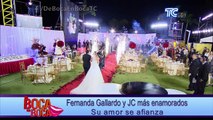 Fernanda Gallardo y JC más enamorados. Su amor se afianza