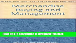 [PDF] Merchandise Buying and Management E-Book Free