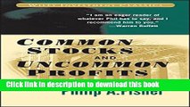 [Popular] Common Stocks and Uncommon Profits and Other Writings Hardcover OnlineCollection
