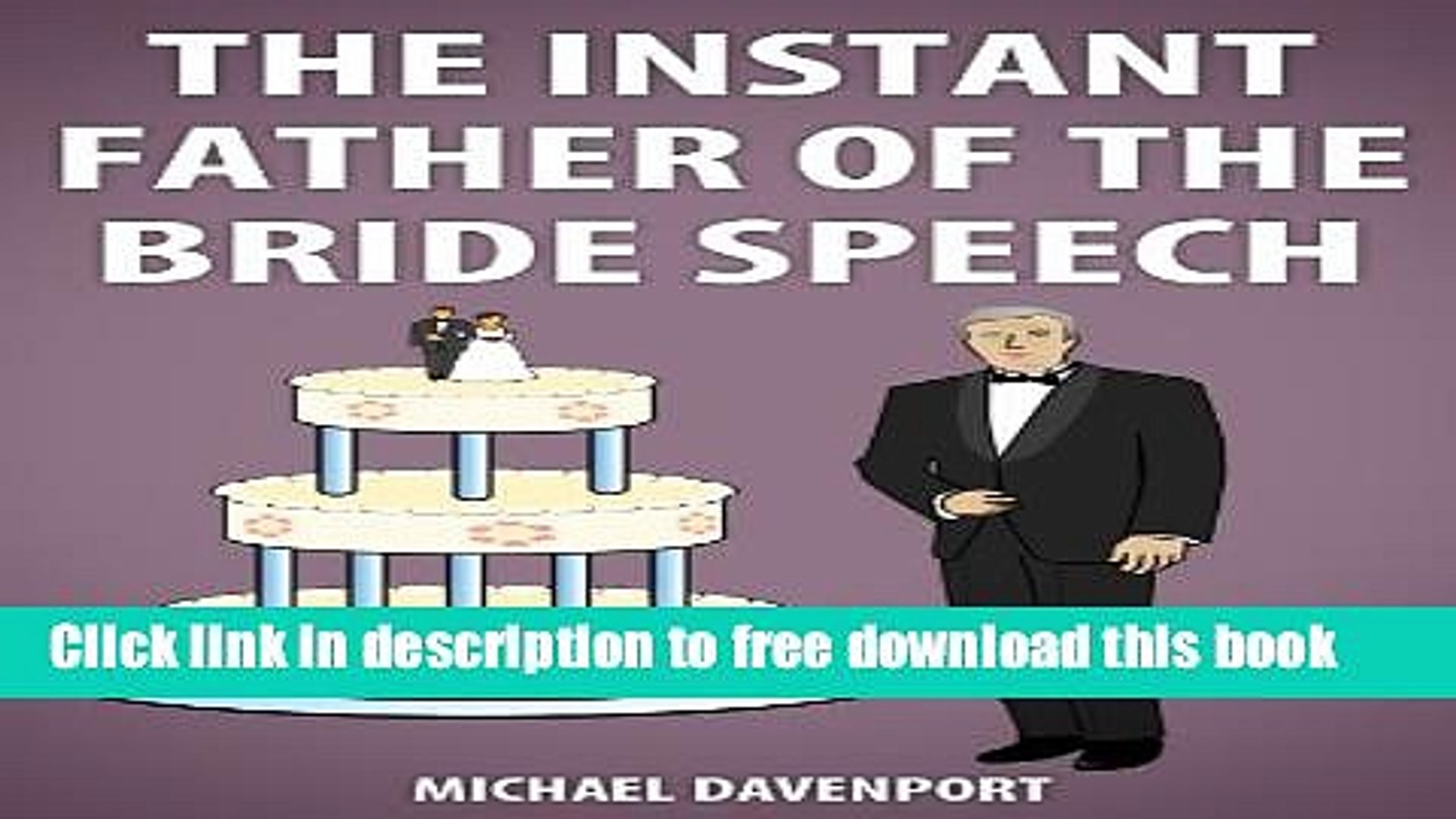 Download The Instant Father Of The Bride Speech Hardcover Online - 