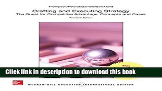 [Popular] Loose-Leaf for Crafting and Executing Strategy: Concepts and Cases Kindle OnlineCollection