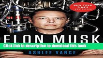 [Popular] Elon Musk: Tesla, SpaceX, and the Quest for a Fantastic Future Paperback OnlineCollection