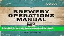 [Popular] Brewery Operations Manual Hardcover Free