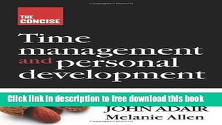 [Download] The Concise Time Management and Personal Development Hardcover Free