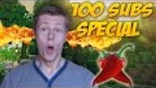 100 SUBS SPECIAL | HOT PEPPER CHALLENGE! w/ Me and GodVincGaming