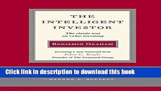 [Popular] Intelligent Investor: The Classic Text on Value Investing Kindle Free