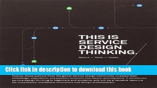[Popular] This is Service Design Thinking: Basics, Tools, Cases Paperback OnlineCollection