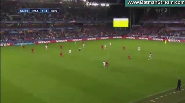 Isco Amazing Chance - Real Madrid 2-1 Sevilla - UEFA Super Cup 08.09.2016 HD