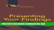 [Download] Presenting Your Findings: A Practical Guide for Creating Tables Paperback Collection