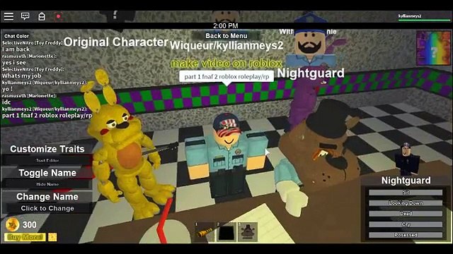 Je Suis Freddy Pas Le Guard The Pizzeria Roleplay Remastered 2 Roblox Fr En Partie 1 Video Dailymotion - roblox the pizzeria roleplay remastered fnaf 1 all characters part