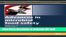 [PDF] Advances in Microbial Food Safety (Woodhead Publishing Series in Food Science, Technology