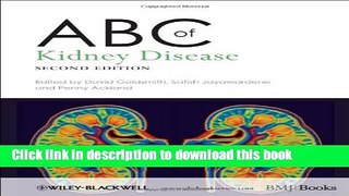 [Download] ABC of Kidney Disease Paperback Free