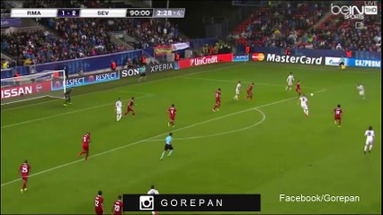 Real Madrid 2-2 Sevilla - Sergi Ramos 90+3' - 2016/9/8