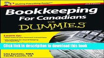 [Popular] Bookkeeping For Canadians For Dummies Hardcover OnlineCollection