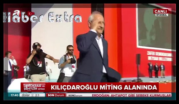KEMAL KILIÇDAROĞLU Yenikapı Demokrasi Mitingine Geliş Anı 7 AĞUSTOS 2016