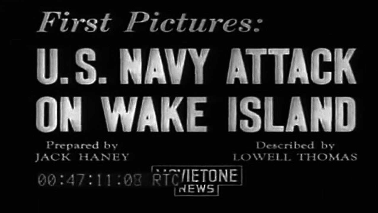 U.S. Navy Attack On Wake Island