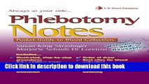 [Download] Phlebotomy Notes: Pocket Guide to Blood Collection (Davis s Notes) Paperback Collection