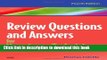 [Download] Review Questions and Answers for Veterinary Technicians - REVISED REPRINT, 4e Hardcover