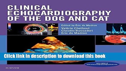 [Download] Clinical Echocardiography of the Dog and Cat - Elsevieron VitalSource Hardcover Online