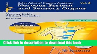 [Download] Color Atlas of Human Anatomy: Nervous System and Sensory Organs Paperback Collection