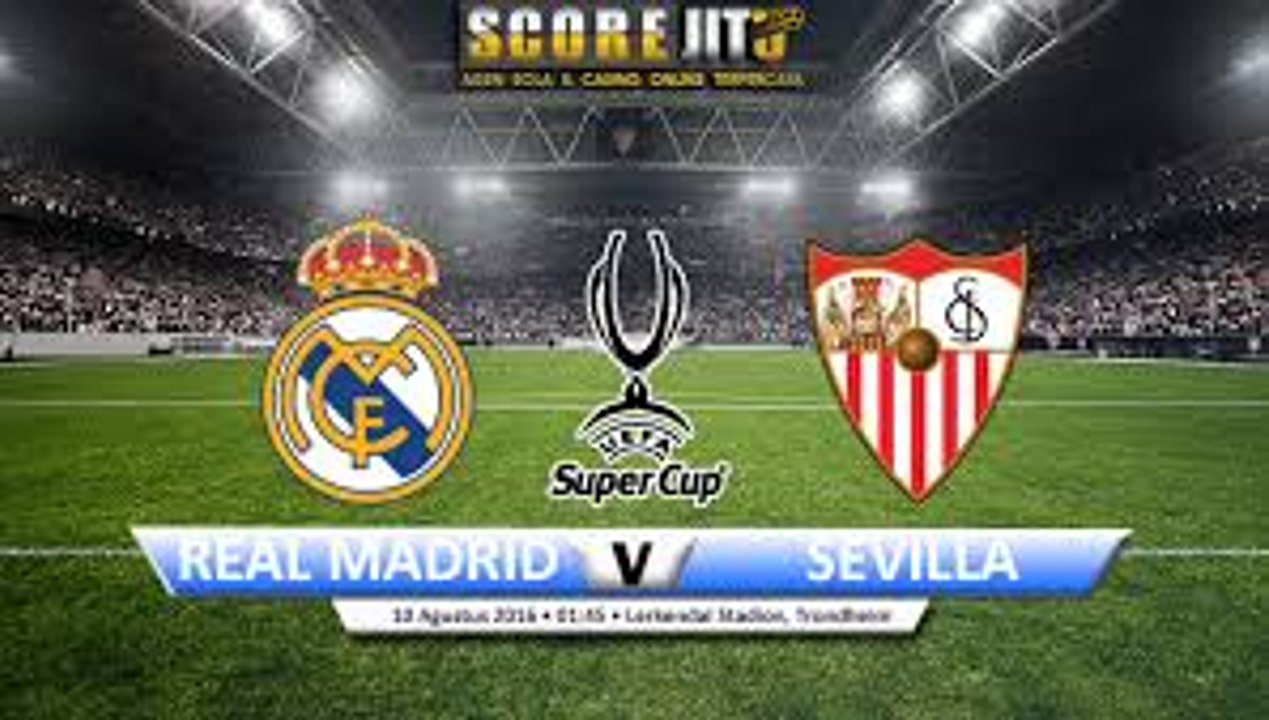All Goals & Highlights HD - Real Madrid 3-2 Sevilla - UEFA Super Cup 08.09.2016 HD