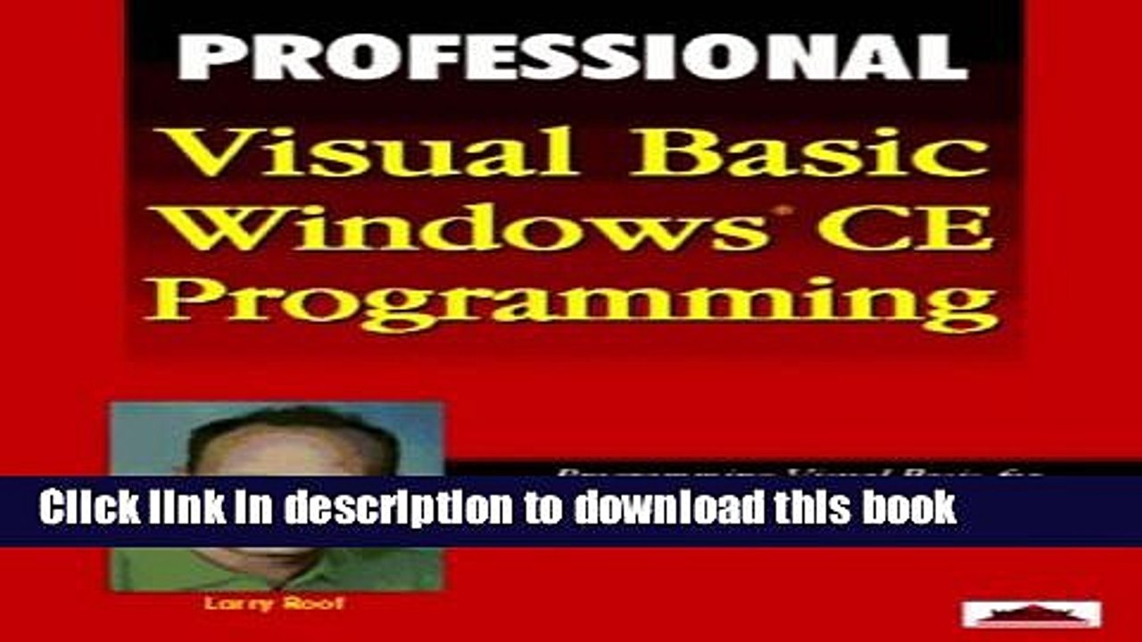 [PDF] Professional Visual Basic Windows Ce Programming E-Book Free