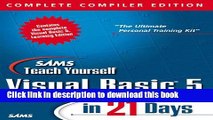 [PDF] Sams Teach Yourself Visual Basic 5 in 21 Days: Complete Compiler Edition Book Online