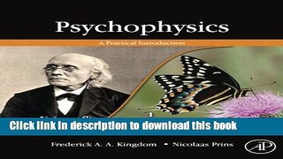 [Download] Psychophysics: A Practical Introduction Hardcover Online