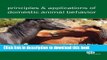 [Download] Principles and Applications of Domestic Animal Behavior (Cabi) Kindle Online