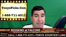 Atlanta Falcons vs. Washington Redskins Free Pick Prediction NFL Pro Football Odds Preview 8-11-2016