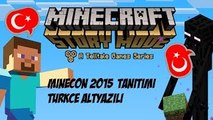 Minecraft: Story Mode - [ Minecon 2015 Trailer ] - Türkçe Altyazı HD