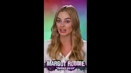 Foto montagens de Arlequina no filme