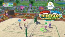 Mario & Sonic at the Rio 2016 Olympic Games - Wii U - ginástica e vôlei de praia