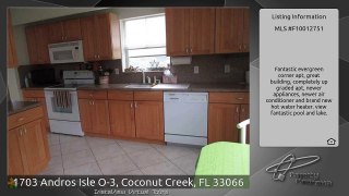 1703 Andros Isle O-3, Coconut Creek, FL 33066