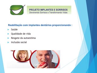 IMPLANTES E SORRISOS
