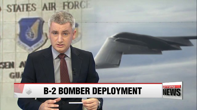 U.S. sends 3 B-2 bombers to Guam as tension simmers with N. Korea