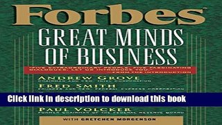 [Download] Forbes? Great Minds of Business Book Online