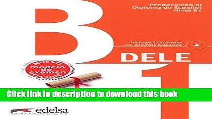 [Popular Books] Preparacion DELE. B1. Libro + CD (2013) (Spanish Edition) Full Online