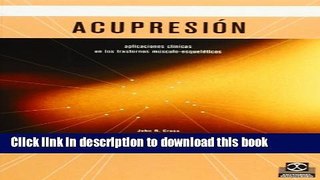 [PDF] Acupresion/Acupressure: Aplicaciones clinicas en los trastornos