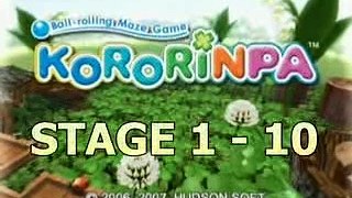 Kororinpa - Gameplay (Stage 1 - 10)