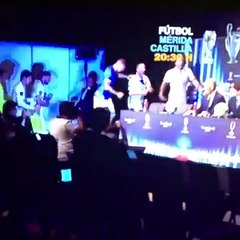 les joueurs ont interrompu la conférence de Zidane Après la victoire